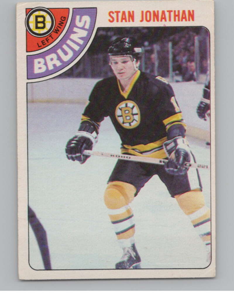 1978-79 O-Pee-Chee #181 Stan Jonathan  Hockey Boston Bruins  V104080 Image 1