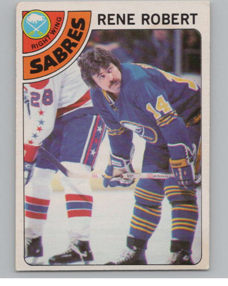1978-79 O-Pee-Chee #188 Rene Robert  Hockey Buffalo Sabres  V104084 Image 1