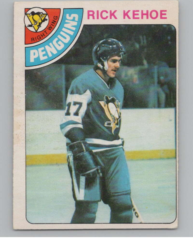 1978-79 O-Pee-Chee #213 Rick Kehoe  Hockey Pittsburgh Penguins  V104085 Image 1