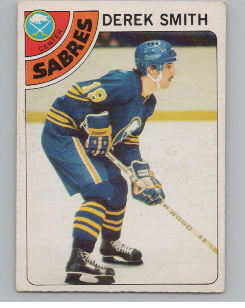 1978-79 O-Pee-Chee #222 Derek Smith  Hockey RC Rookie Buffalo Sabres  V104087 Image 1
