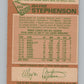 1978-79 O-Pee-Chee #223 Wayne Stephenson  Hockey Philadelphia Flyers  V104088 Image 2