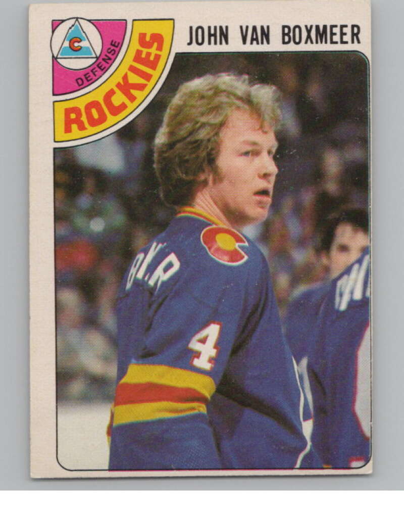 1978-79 O-Pee-Chee #224 John Van Boxmeer  Hockey Colorado Rockies  V104089 Image 1