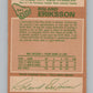 1978-79 O-Pee-Chee #241 Roland Eriksson  Hockey Vancouver Canucks  V104090 Image 2