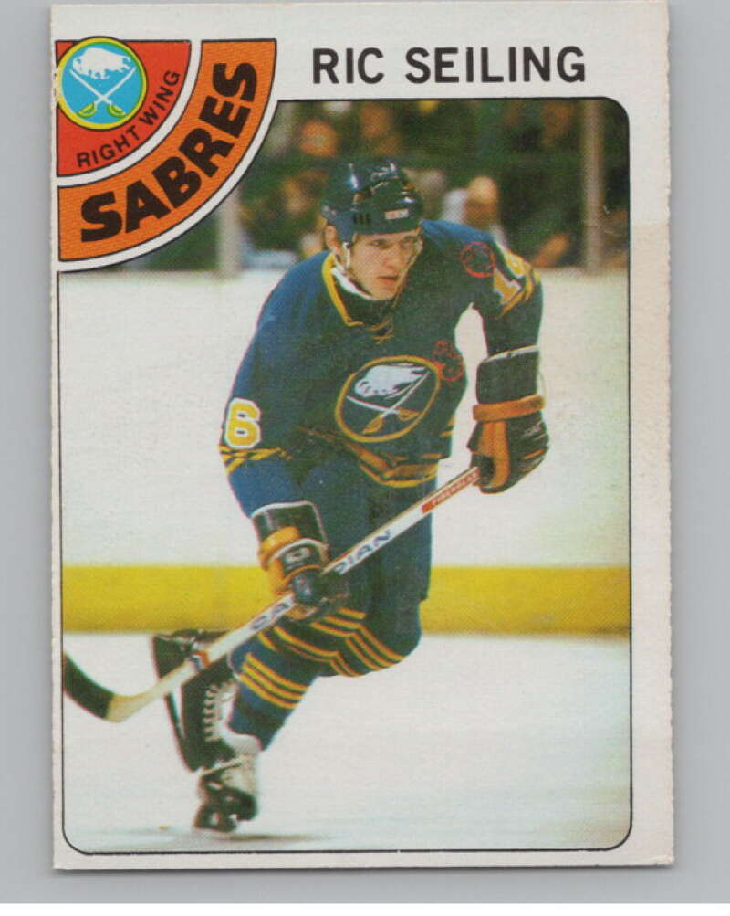 1978-79 O-Pee-Chee #242 Ric Seiling  Hockey RC Rookie Buffalo Sabres  V104091 Image 1