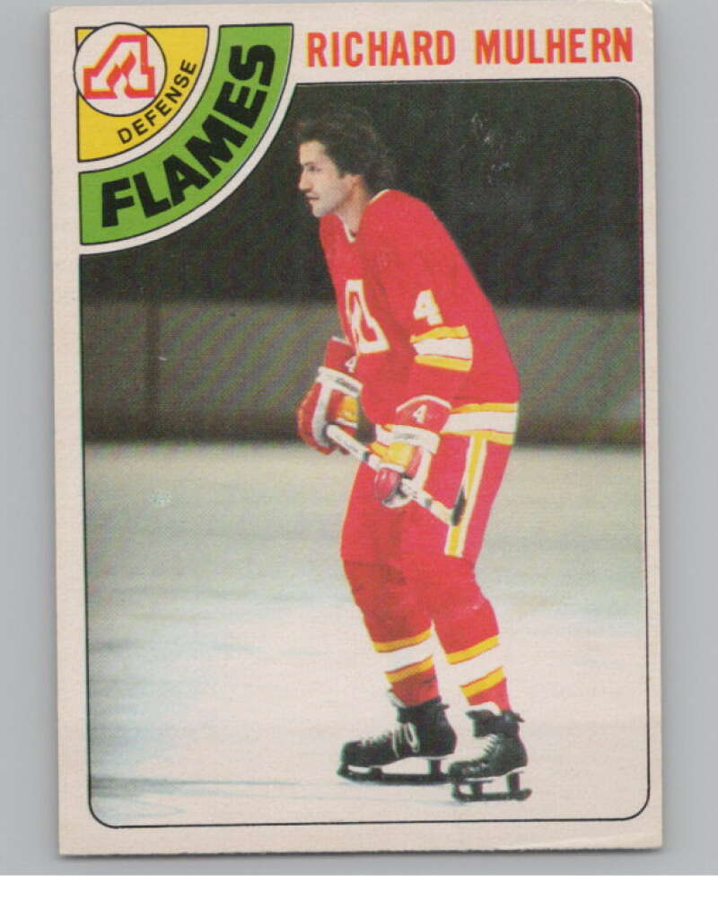 1978-79 O-Pee-Chee #256 Richard Mulhern  Hockey Atlanta Flames  V104096 Image 1