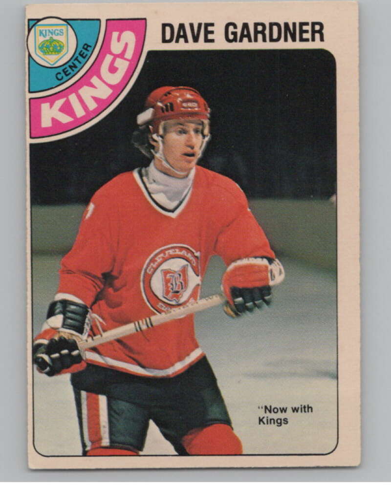 1978-79 O-Pee-Chee #278 Dave Gardner  Hockey Los Angeles Kings  V104102 Image 1