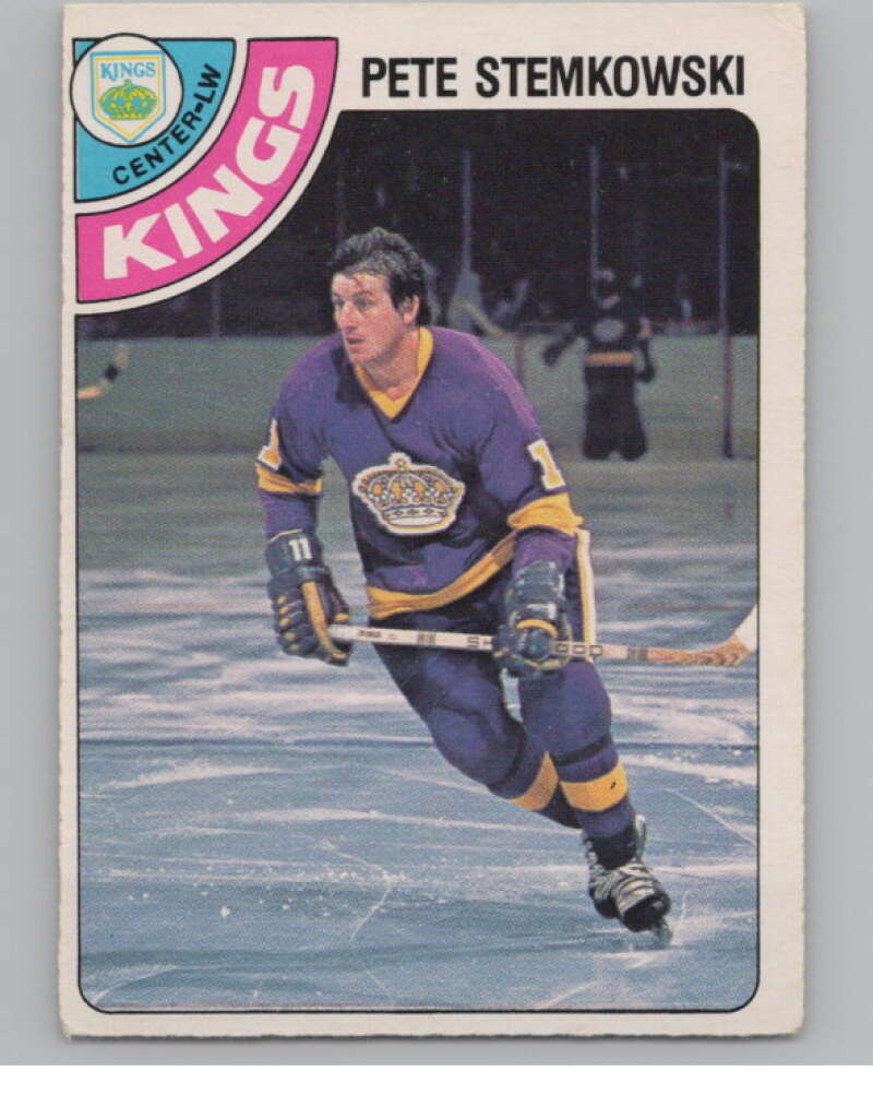1978-79 O-Pee-Chee #290 Pete Stemkowski  Hockey Los Angeles Kings  V104105 Image 1