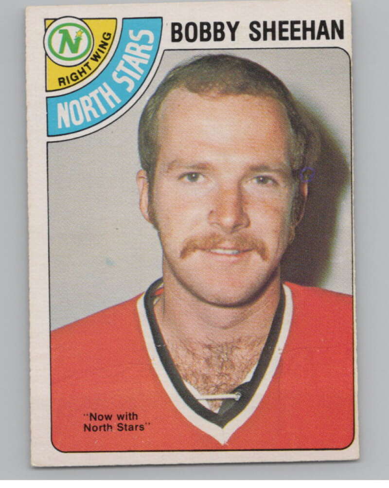 1978-79 O-Pee-Chee #311 Bobby Sheehan  Hockey North Stars  V104112 Image 1
