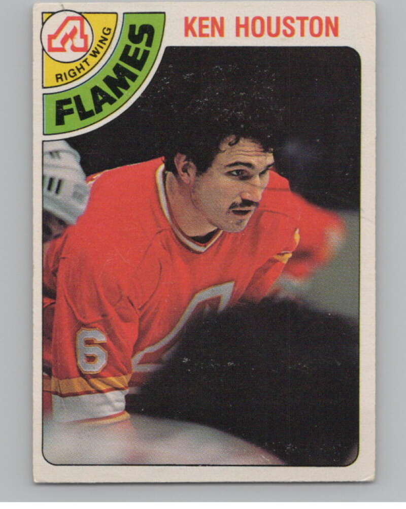 1978-79 O-Pee-Chee #348 Ken Houston  Hockey Atlanta Flames  V104119 Image 1