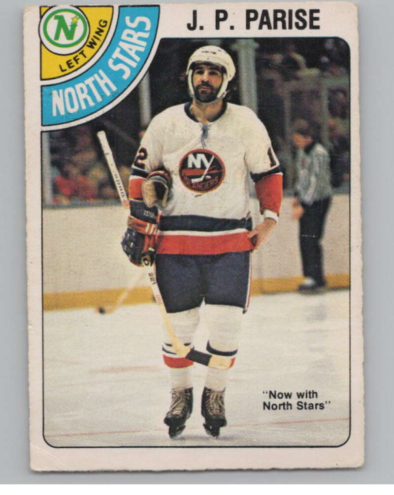 1978-79 O-Pee-Chee #350 J.P. Parise  Hockey Minnesota North Stars  V104120 Image 1