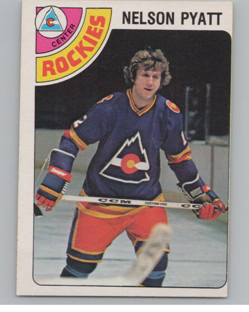 1978-79 O-Pee-Chee #354 Nelson Pyatt  Hockey Colorado Rockies  V104121 Image 1