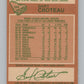 1978-79 O-Pee-Chee #362 Gary Croteau  Hockey Colorado Rockies  V104125 Image 2
