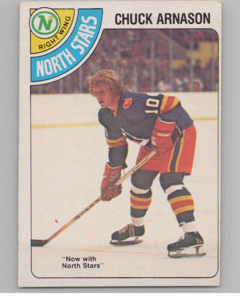 1978-79 O-Pee-Chee #389 Chuck Arnason  Hockey Minnesota Stars  V104132 Image 1