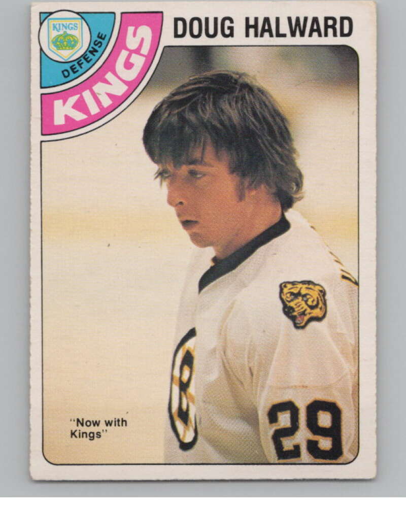 1978-79 O-Pee-Chee #392 Doug Halward  Hockey Los Angeles Kings  V104133 Image 1