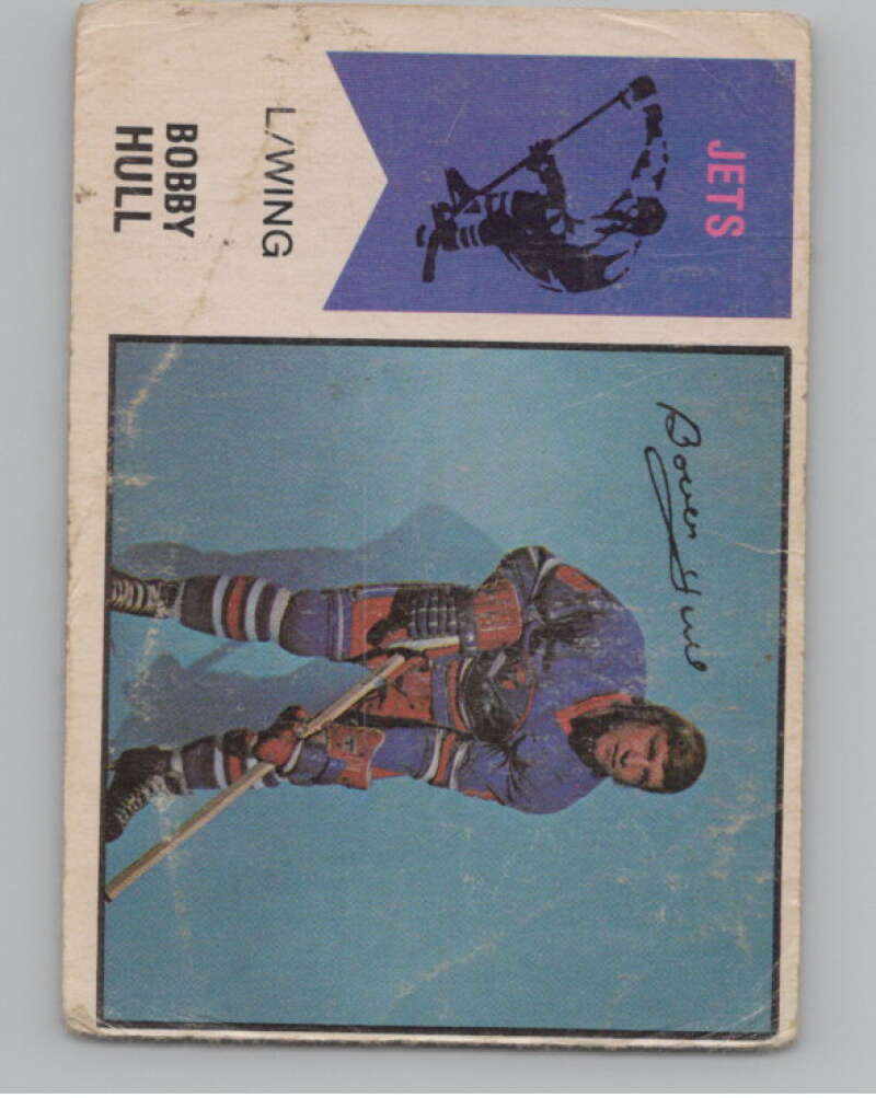 1974-75 O-Pee-Chee WHA #50 Bobby Hull  Winnipeg Jets  V104140 Image 1