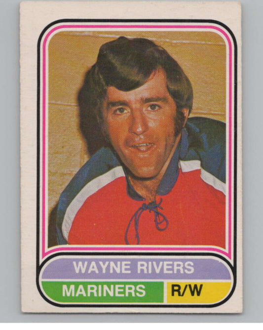 1975-76 O-Pee-Chee WHA #38 Wayne Rivers  San Diego Mariners  V104149 Image 1