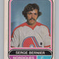 1975-76 O-Pee-Chee WHA #60 Serge Bernier  Quebec Nordiques  V104151 Image 1