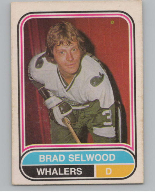 1975-76 O-Pee-Chee WHA #82 Brad Selwood  RC Rookie Whalers  V104153 Image 1