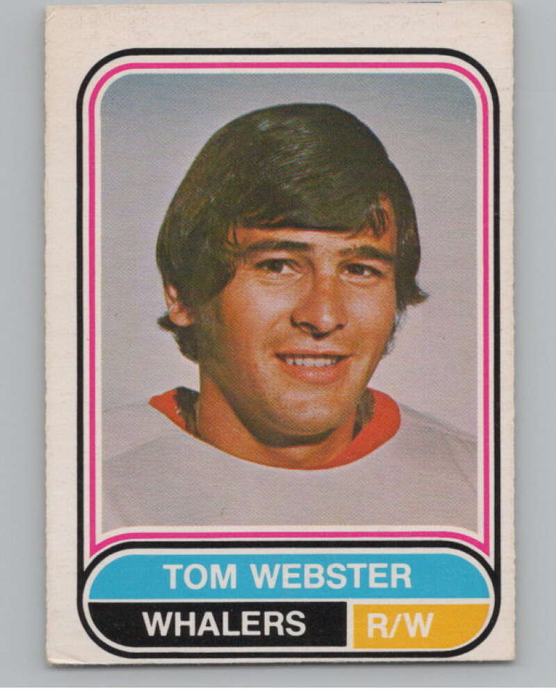 1975-76 O-Pee-Chee WHA #95 Tom Webster  Whalers  V104154 Image 1