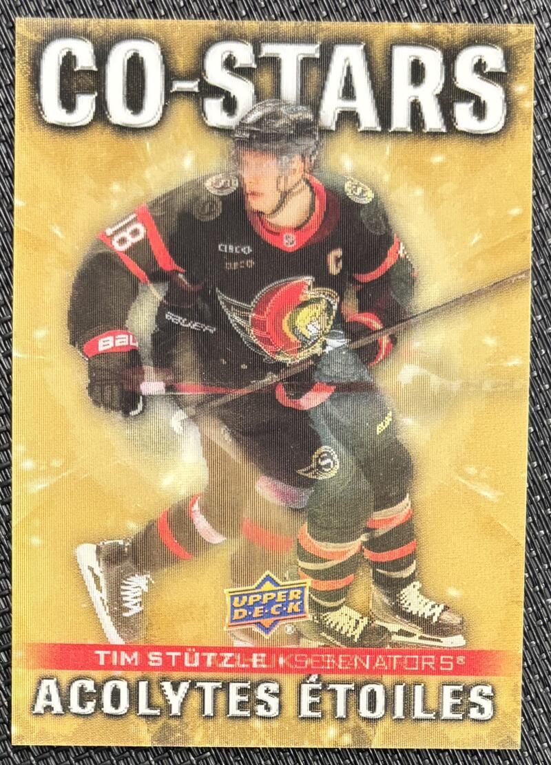 2025-26 Upper Deck Tim Hortons Co-Stars #CO3 Tkachuk/Stutzle V104163 Image 1