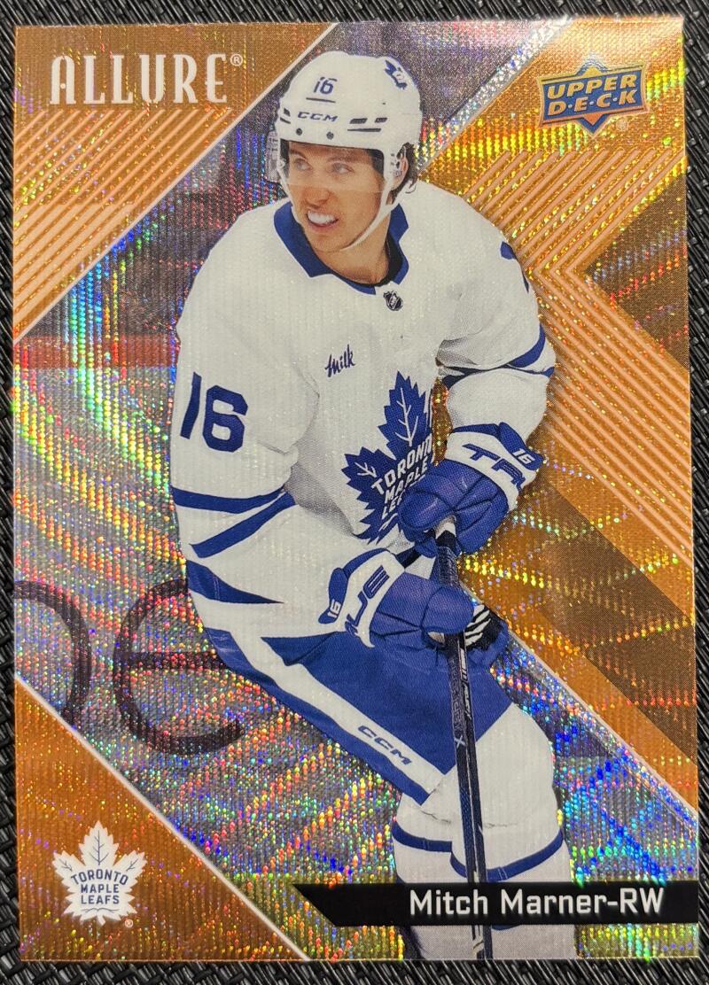 2024-25 Upper Deck Allure Orange Slice #38 Mitch Marner V104179 Image 1