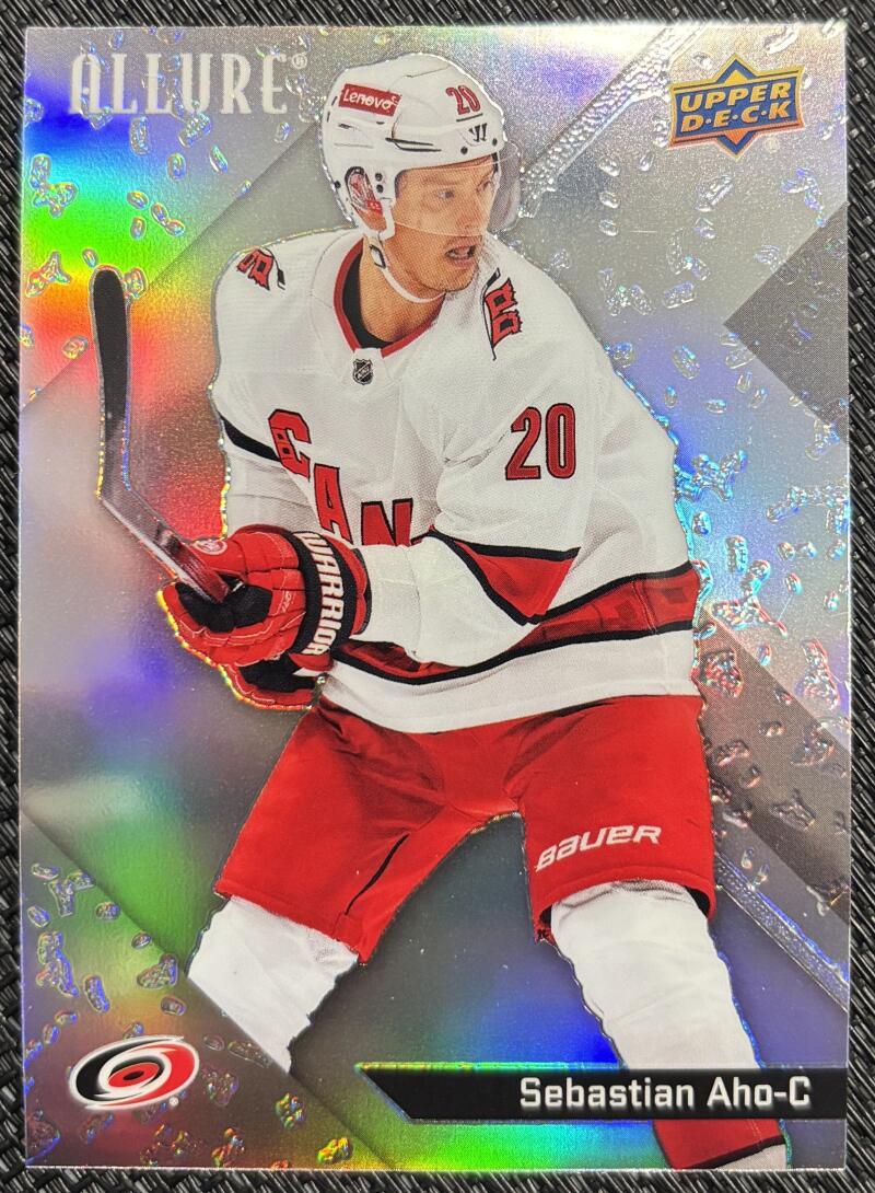 2024-25 Upper Deck Allure Glitter Bomb #67 Sebastian Aho V104184 Image 1