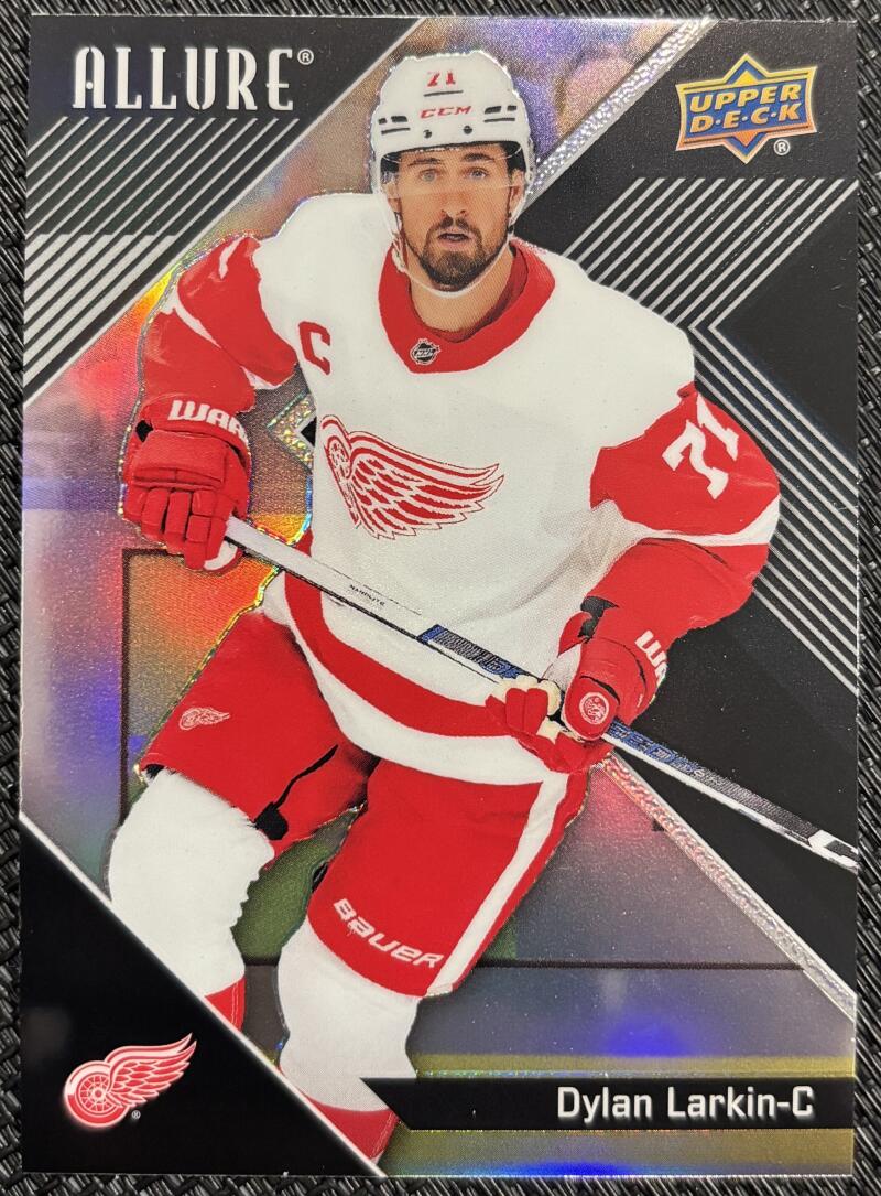 2024-25 Upper Deck Allure Black Rainbow #17 Dylan Larkin V104185 Image 1