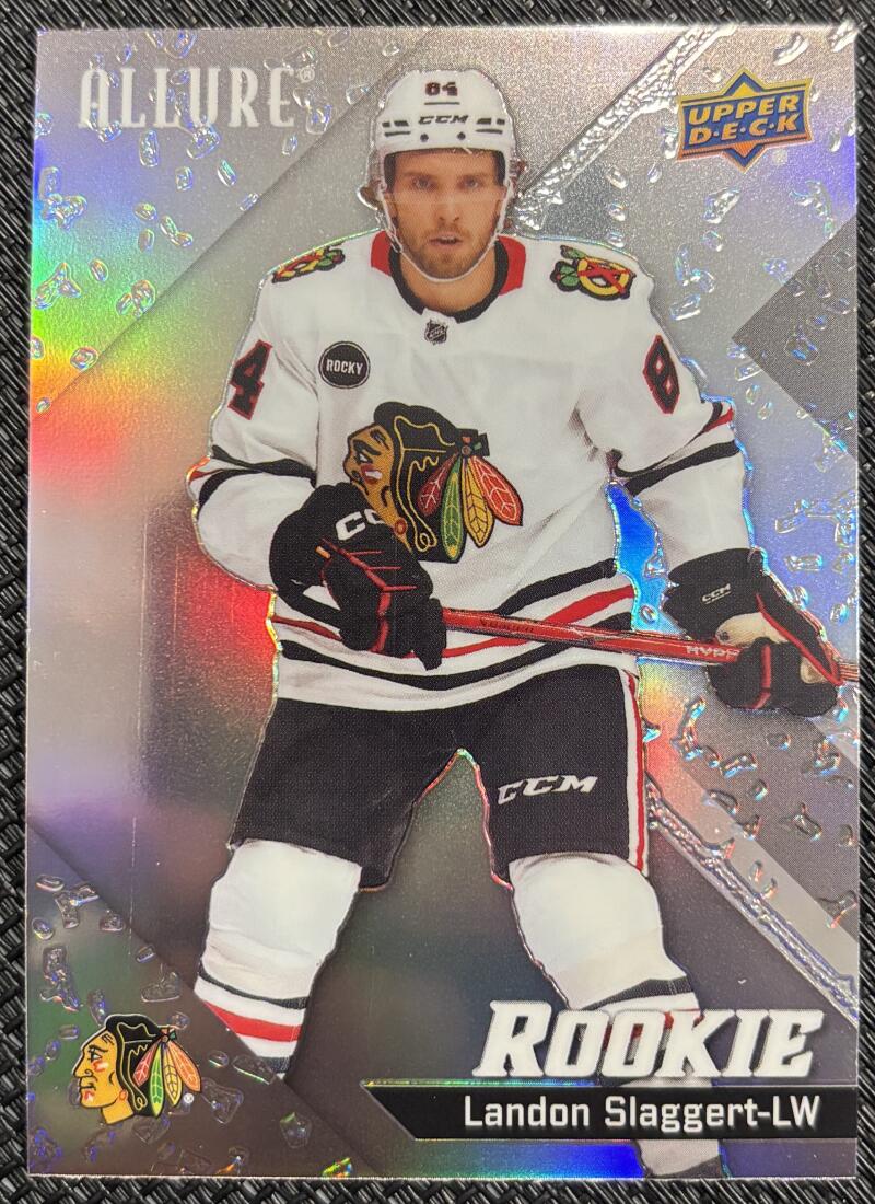 2024-25 Upper Deck Allure Glitter Bomb #132 Landon Slaggert Rookie RC V104186 Image 1
