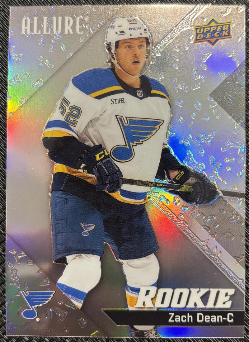 2024-25 Upper Deck Allure Glitter Bomb #126 Zach Dean Rookie RC V104188 Image 1