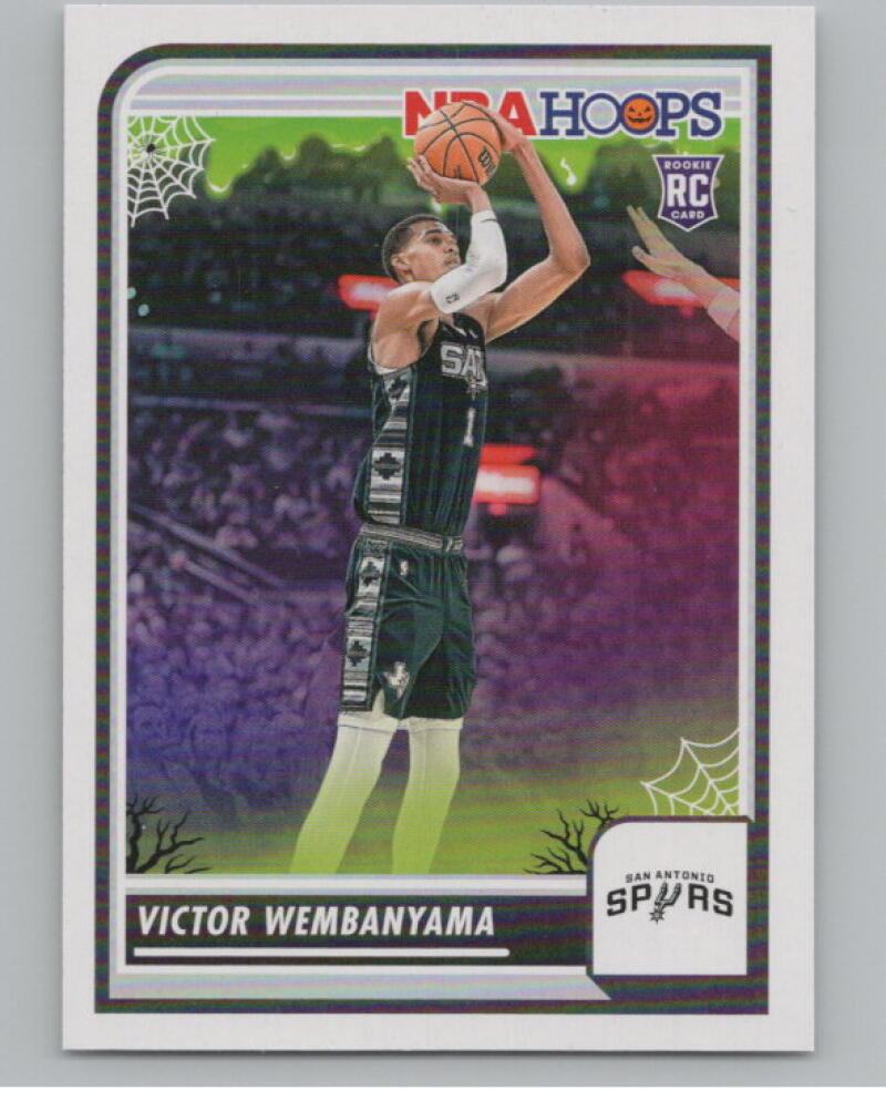 2023-24 Hoops Haunted Hoops #108 Victor Wembanyama Rookie V104194 Image 1