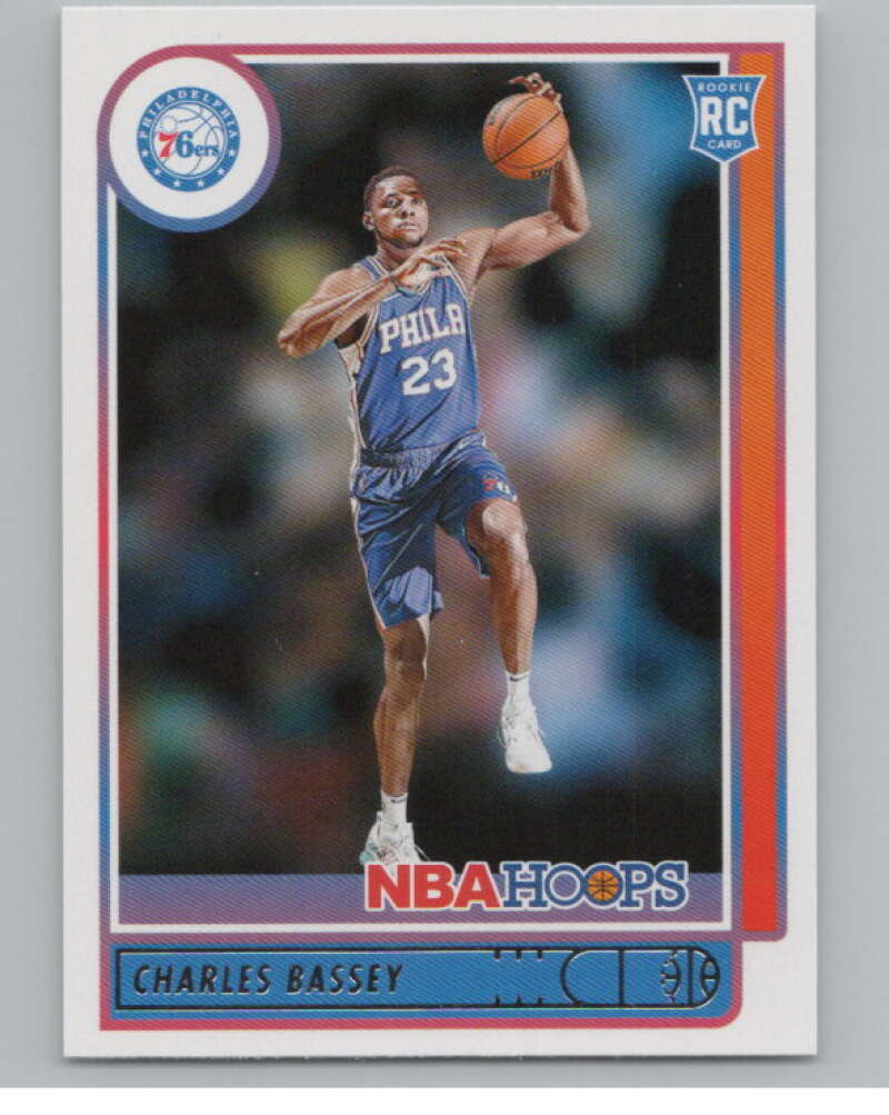 2021-22 Panini Hoops #217 Charles Bassey  RC Rookie Philadelphia 76ers  V104205 Image 1