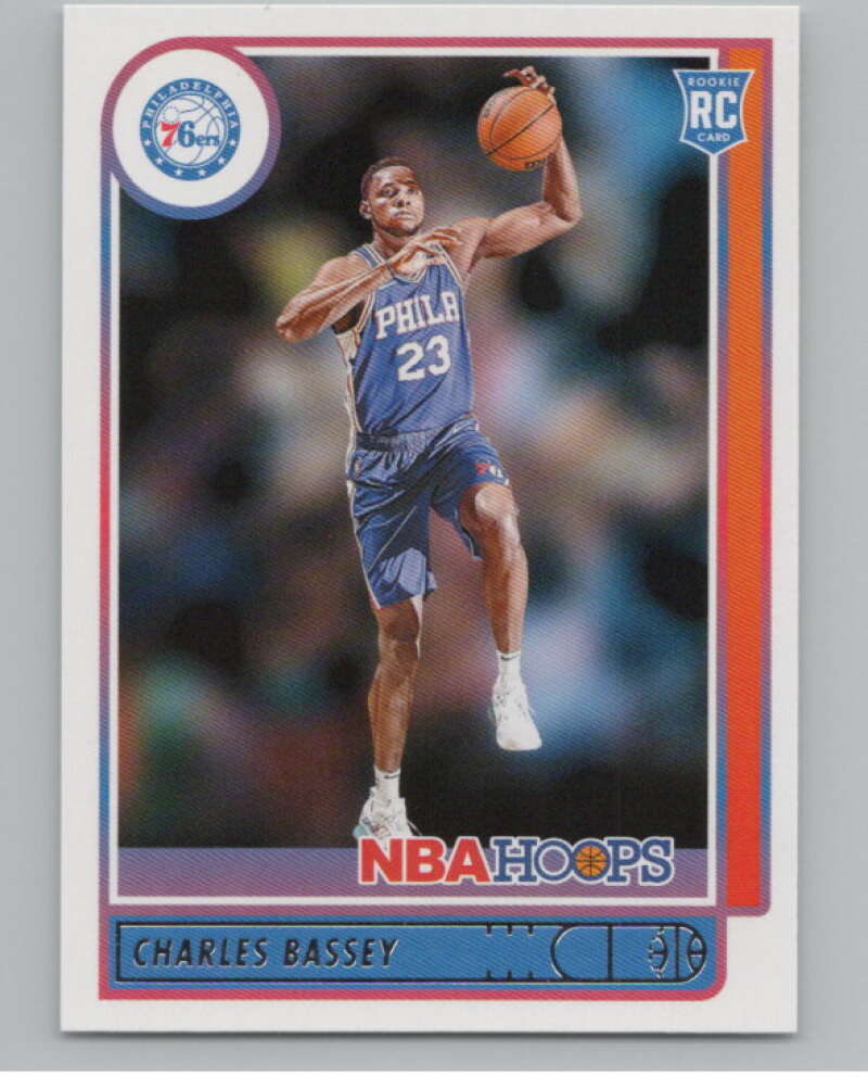 2021-22 Panini Hoops #217 Charles Bassey  RC Rookie Philadelphia 76ers  V104207 Image 1