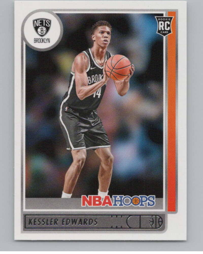 2021-22 Panini Hoops #246 Kessler Edwards  RC Rookie Brooklyn Nets  V104216 Image 1