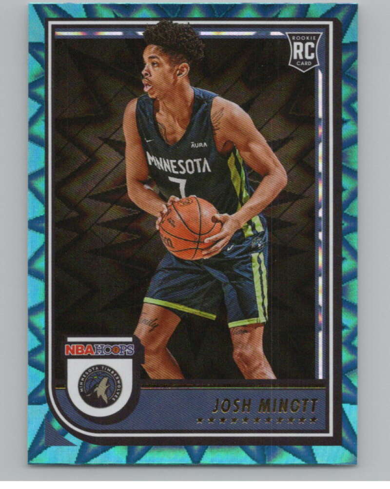 2022-23 Panini NBA Hoops Teal Explosion #278 Josh Minott RC Rookie  V104219 Image 1
