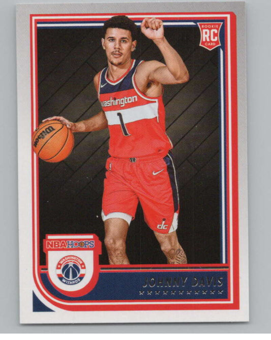 2022-23 Panini NBA Hoops #240 Johnny Davis  RC Rookie Wizards  V104221 Image 1