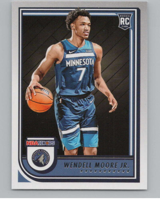 2022-23 Panini NBA Hoops #274 Wendell Moore Jr.  RC Rookie Minnesota  V104231 Image 1