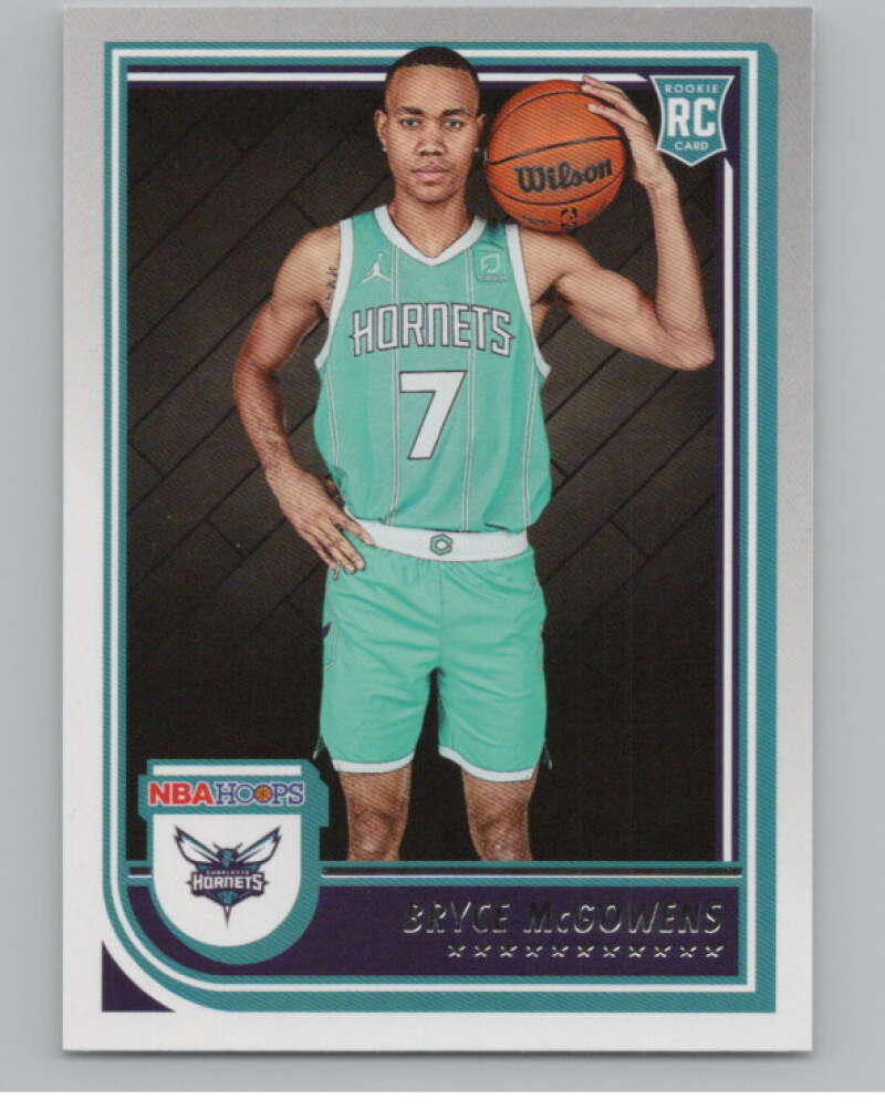 2022-23 Panini NBA Hoops #276 Bryce McGowens RC Rookie Charlotte Hornets  V104232 Image 1