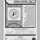 2022-23 Panini NBA Hoops #279 Kendall Brown  RC Rookie Indiana Pacers  V104233 Image 2