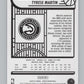 2022-23 Panini NBA Hoops #280 Tyrese Martin  RC Rookie Atlanta Hawks  V104235 Image 2