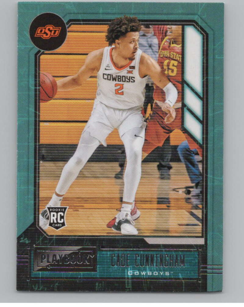 2021-22 Panini Chronicles Draft Picks Playbook #318 Cade Cunningham  V104242 Image 1