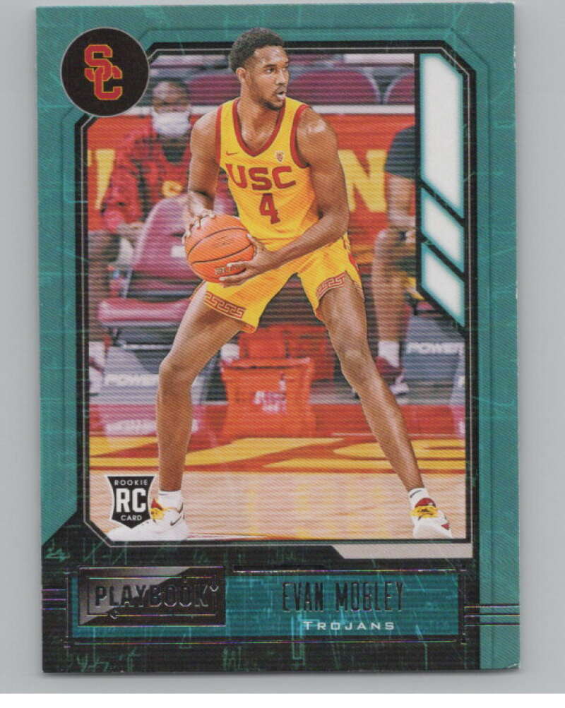 2021-22 Panini Chronicles Draft Picks Playbook #319 Evan Mobley USC  V104243 Image 1