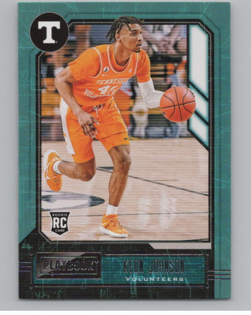 2021-22 Panini Chronicles Draft Playbook #323 Keon Johnson Tennessee  V104245 Image 1