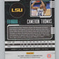 2021-22 Panini Chronicles Draft Picks Playbook #332 Cameron Thomas LSU  V104251 Image 2