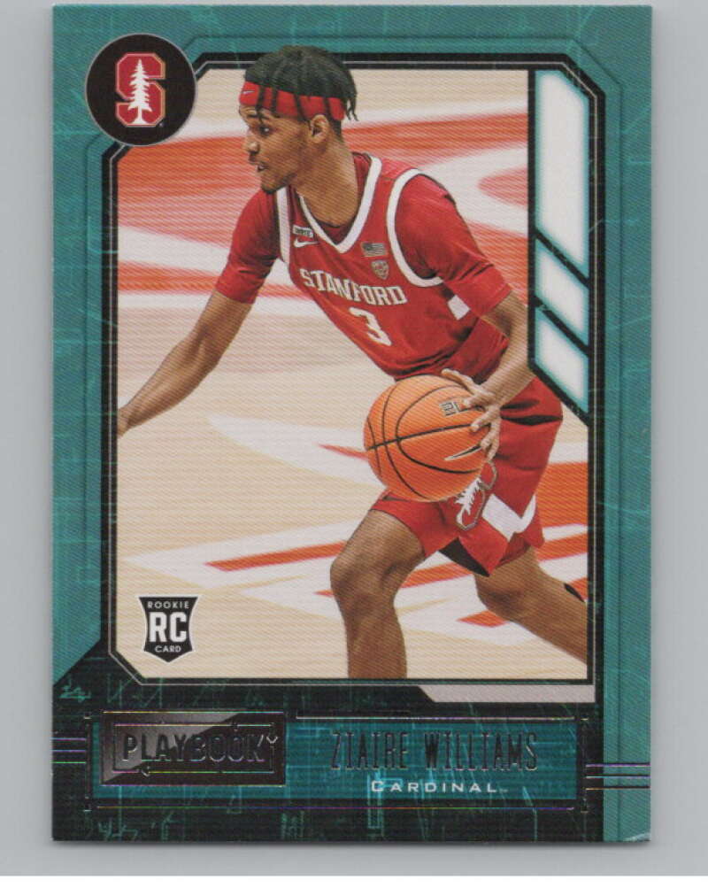 2021-22 Panini Chronicles Draft Playbook #333 Ziaire Williams Stanford  V104253 Image 1