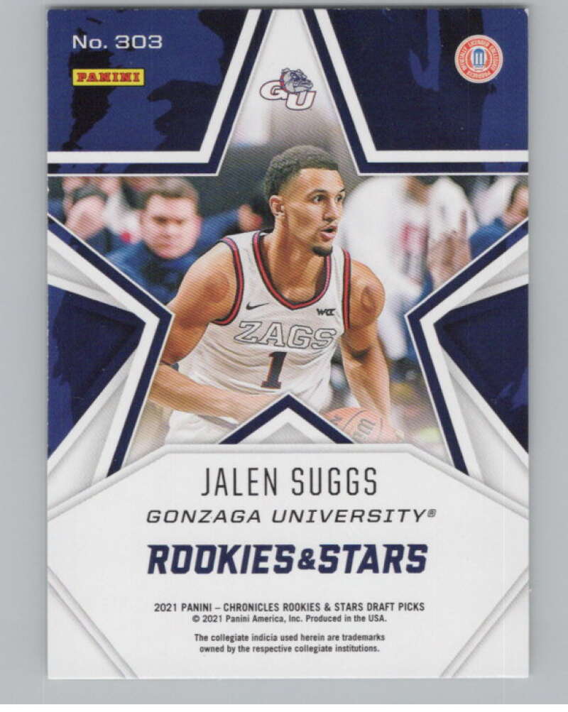 2021-22 Panini Chronicles Draft Picks Rookies and Stars #303 Jalen Suggs  V104259 Image 2