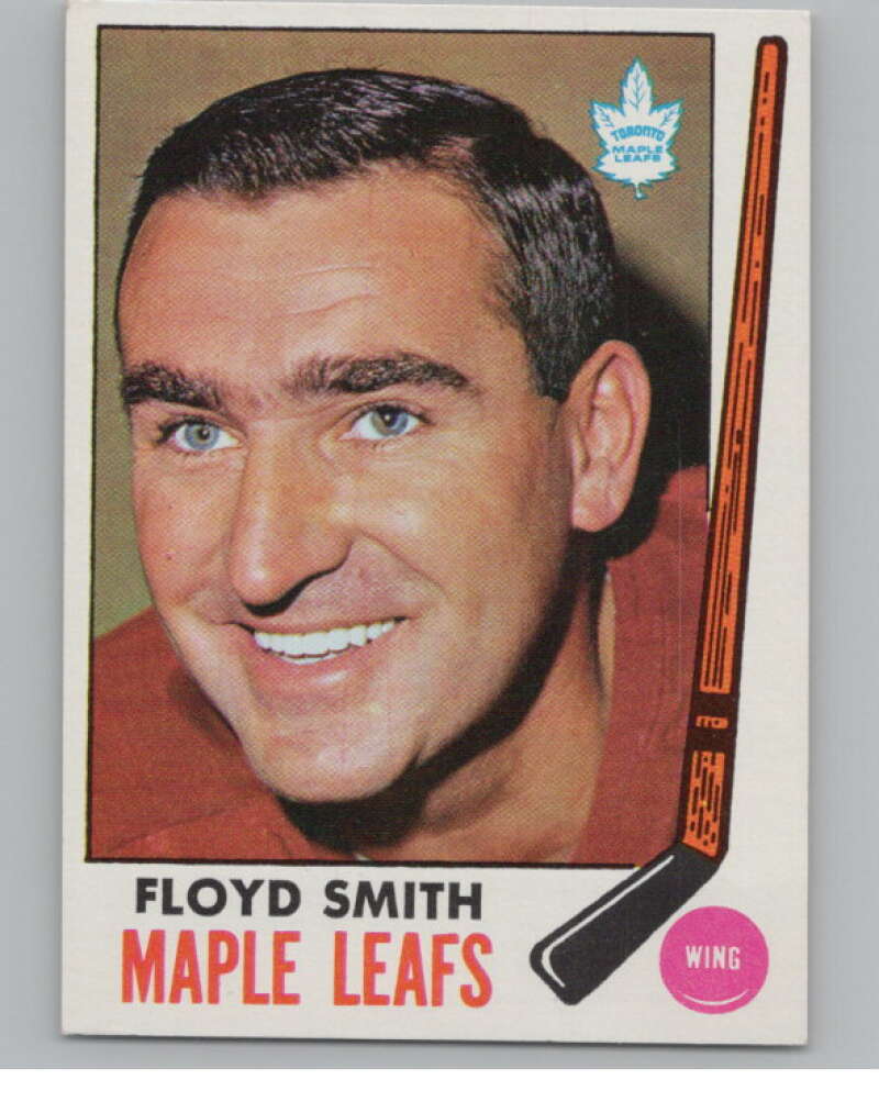 1969-70 Topps #49 Floyd Smith Hockey Toronto Maple Leafs  V104346 Image 1