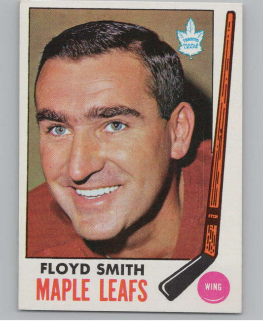 1969-70 Topps #49 Floyd Smith Hockey Toronto Maple Leafs  V104346 Image 1