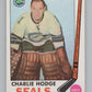 1969-70 Topps #77 Charlie Hodge Hockey Oakland Seals  V104352 Image 1