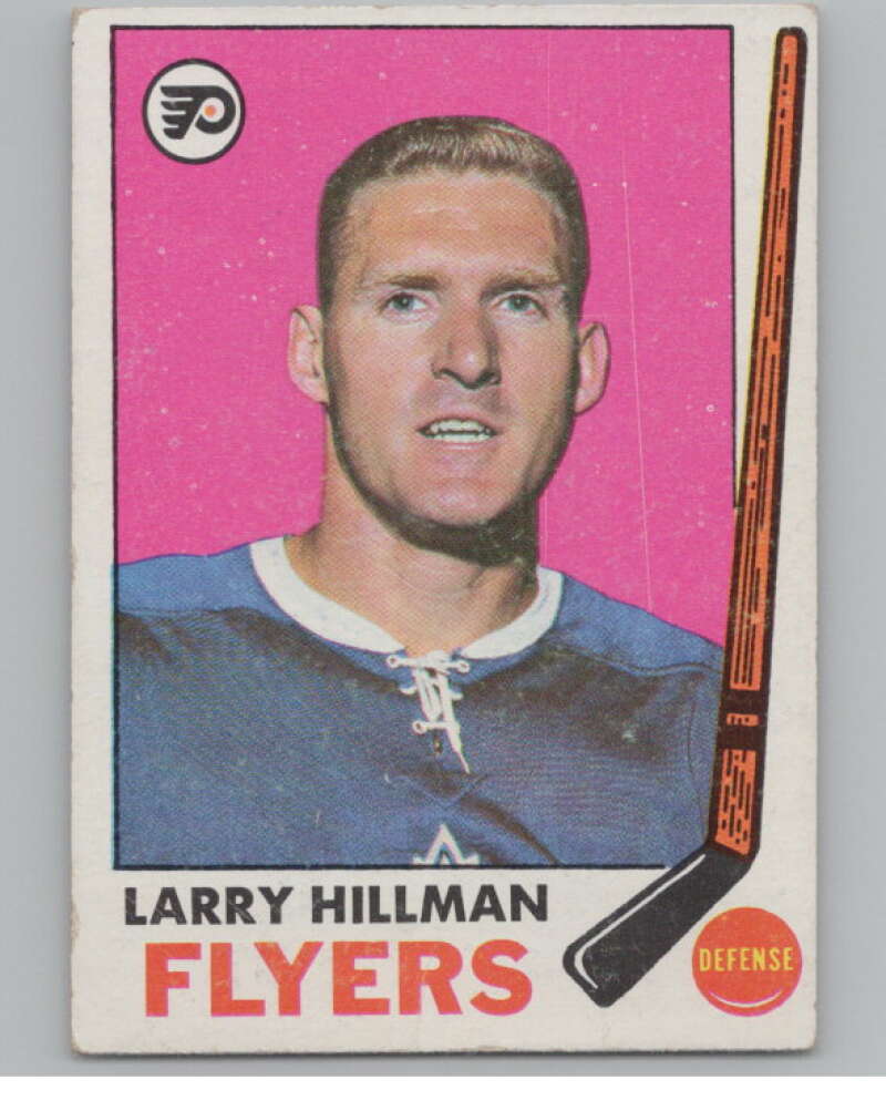 1969-70 Topps #90 Larry Hillman Hockey Philadelphia Flyers  V104354 Image 1