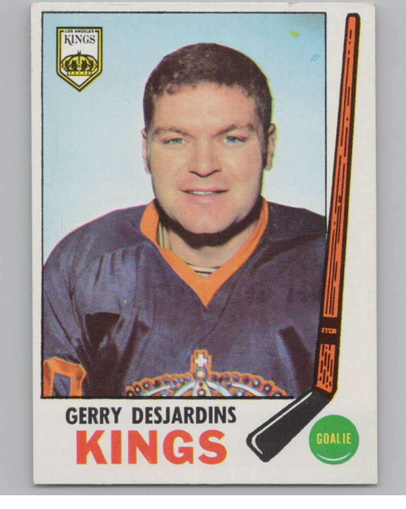 1969-70 Topps #99 Gerry Desjardins Hockey RC Rookie Kings  V104355 Image 1
